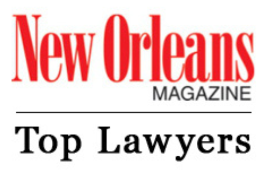New Orleans Magazine Top Lawyers badge